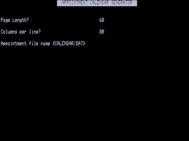 Screen shot